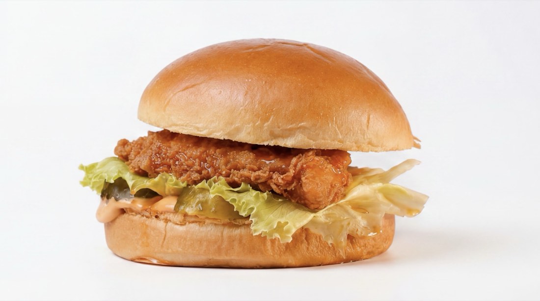Hot Honey Chicken burger